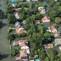 hurricane harvey covers Houston