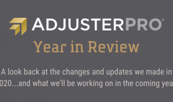 AdjusterPro 2020 Updates